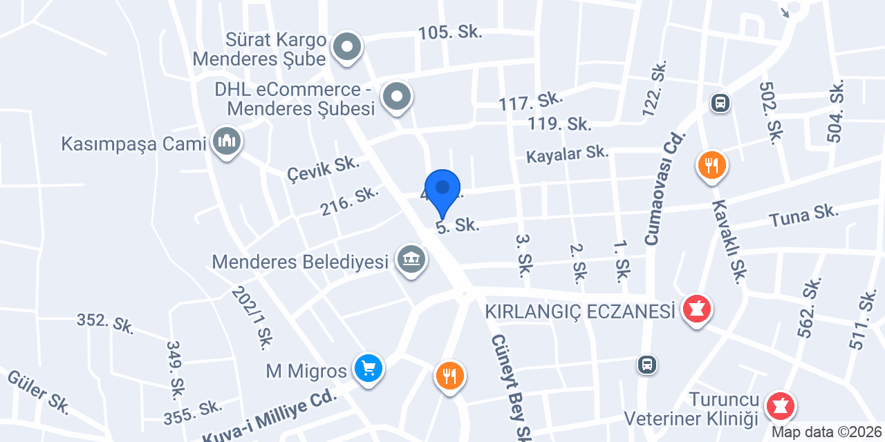 Ufc-Menderes konumu