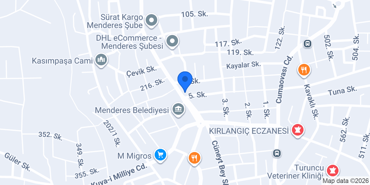 Özgünyapı İnşaat konumu