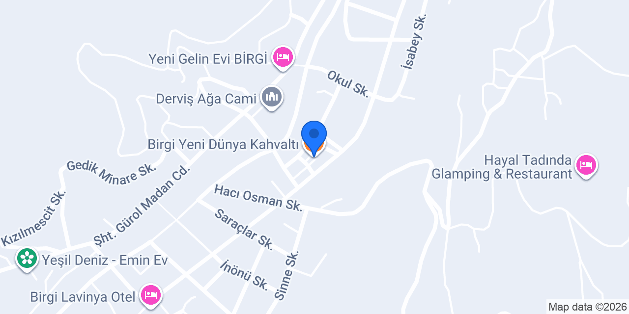 Birgi Yeni Dünya Kahvaltı konumu