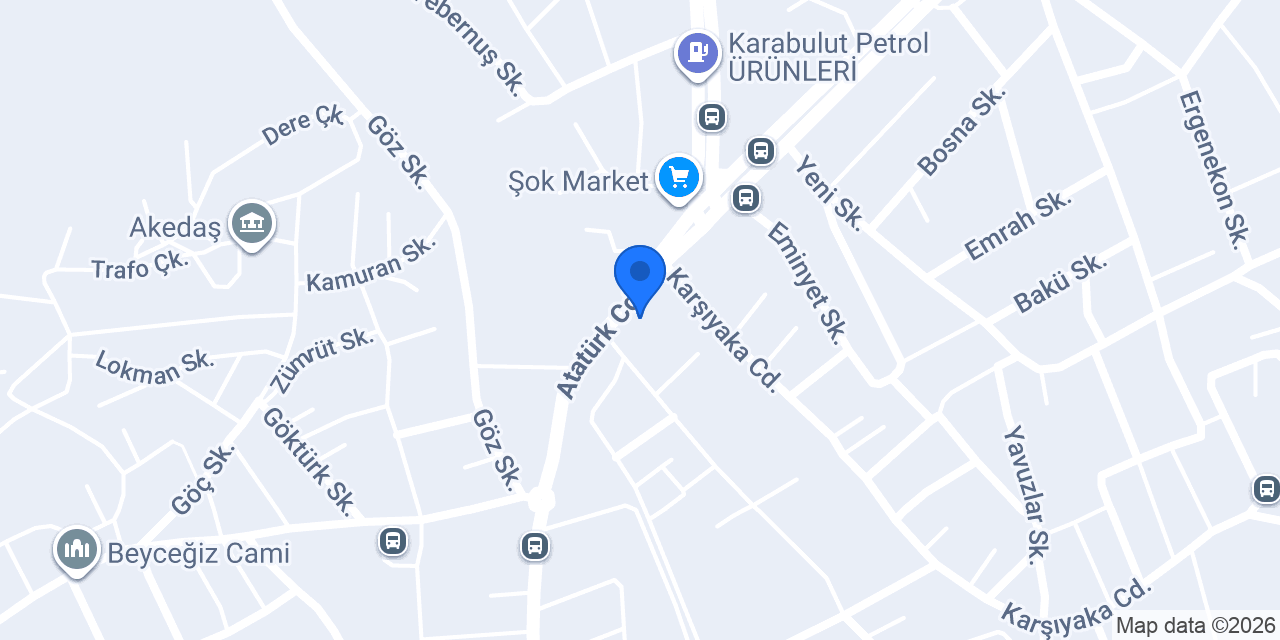 Karabulut Otomotiv Afşin konumu