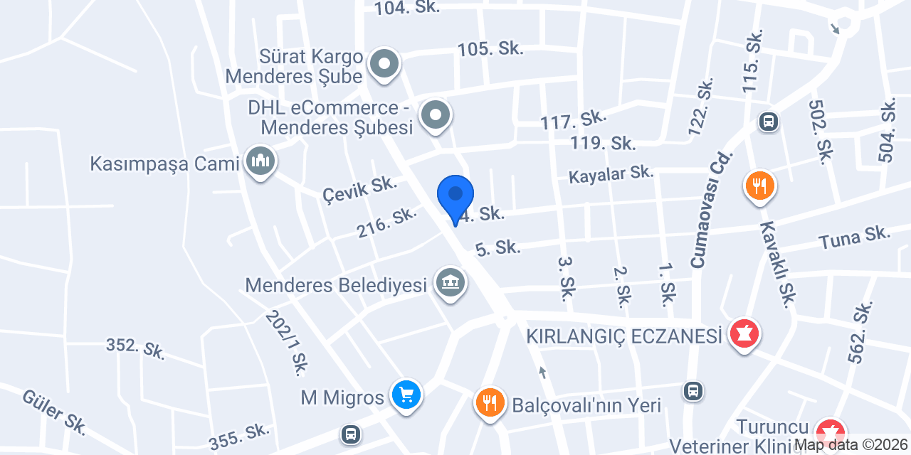Akdeniz Et Galerisi konumu