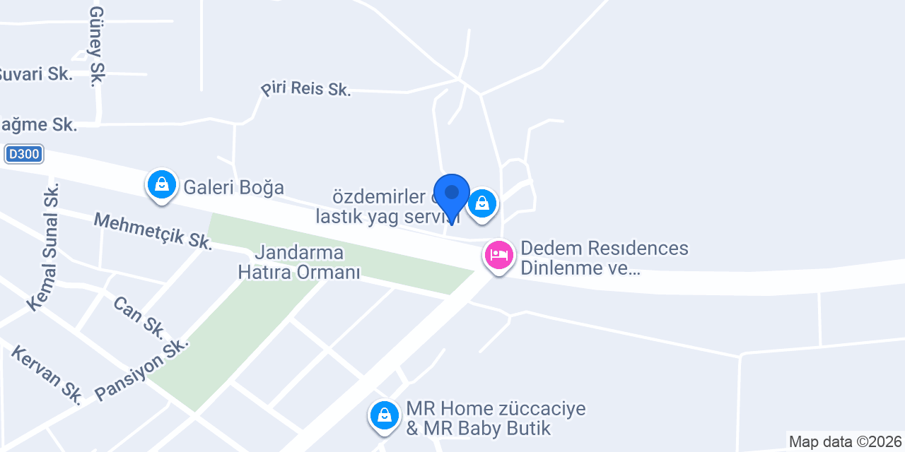 Özdemir Doğrama konumu