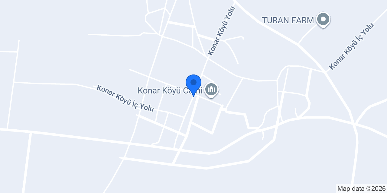 Konar Köyü Muhtarlığı konumu