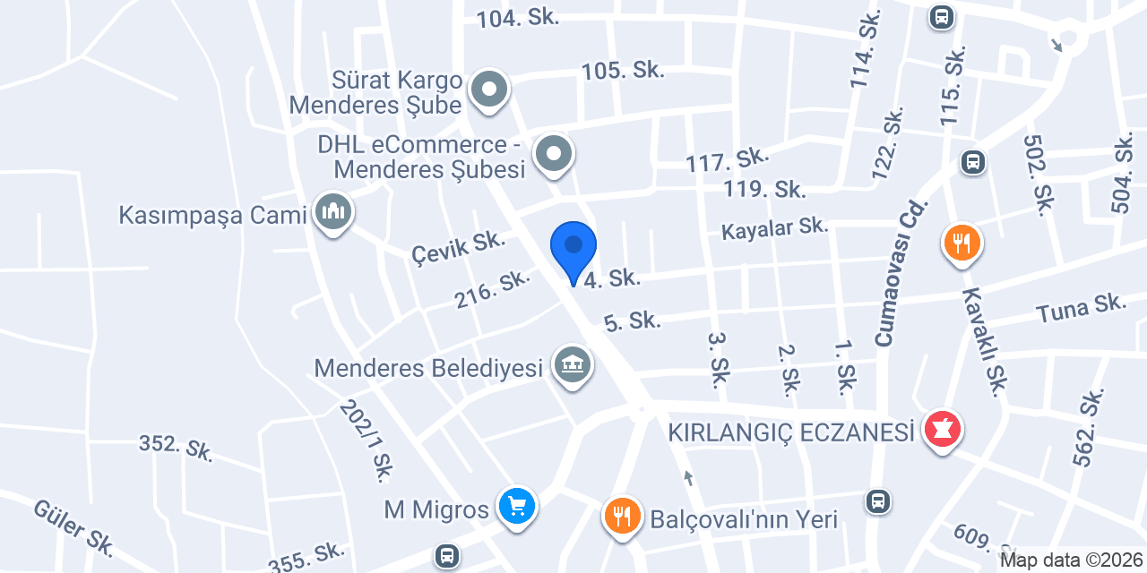 Şenel Emlak konumu