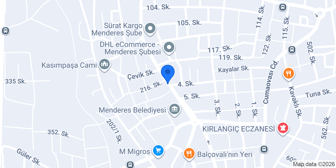 Çınar Elektrik konumu