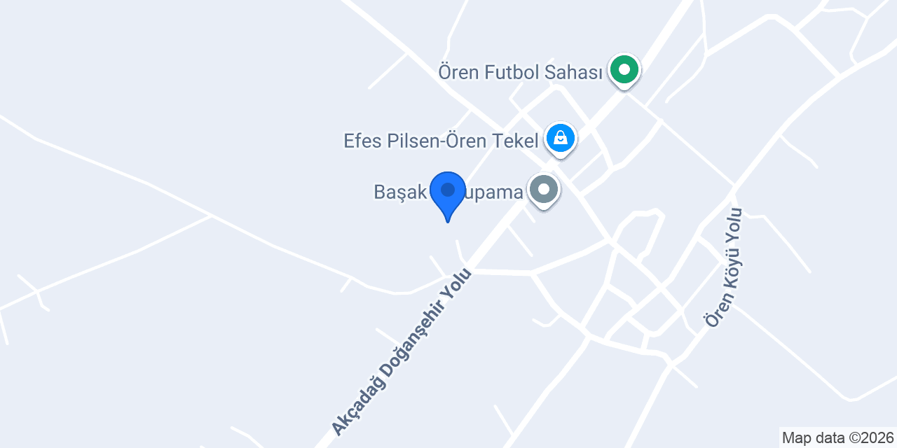 Ptt-ören Acentesi konumu