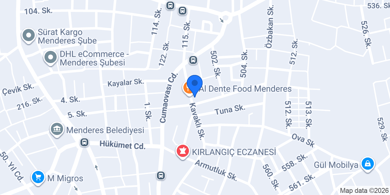 Kahve Evi konumu