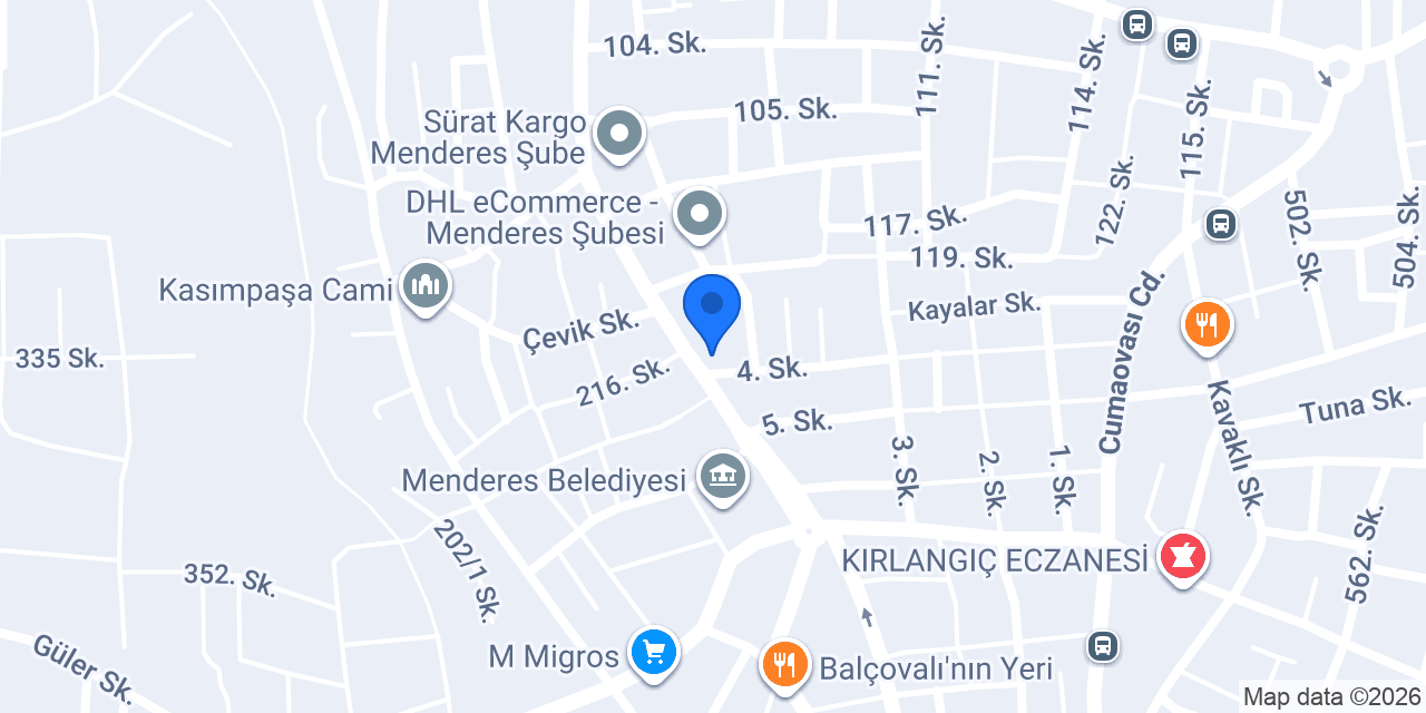 Artı Mimarlık konumu