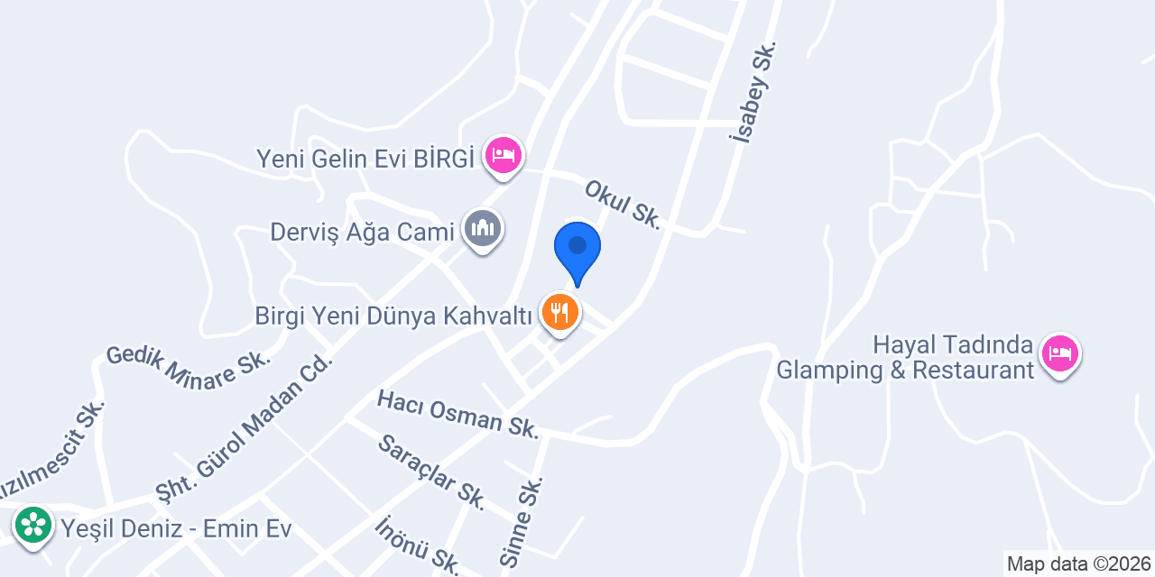Hanımeli ev yemekleri konumu