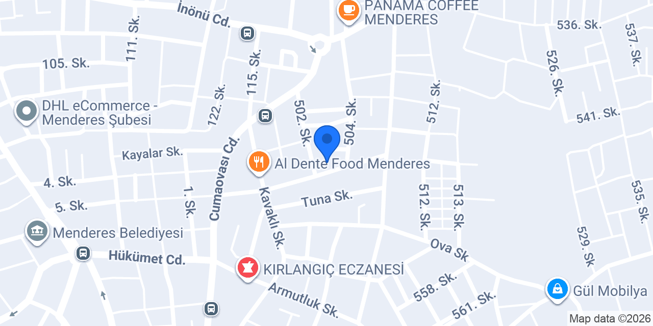 Özma Ekmek Fırını konumu