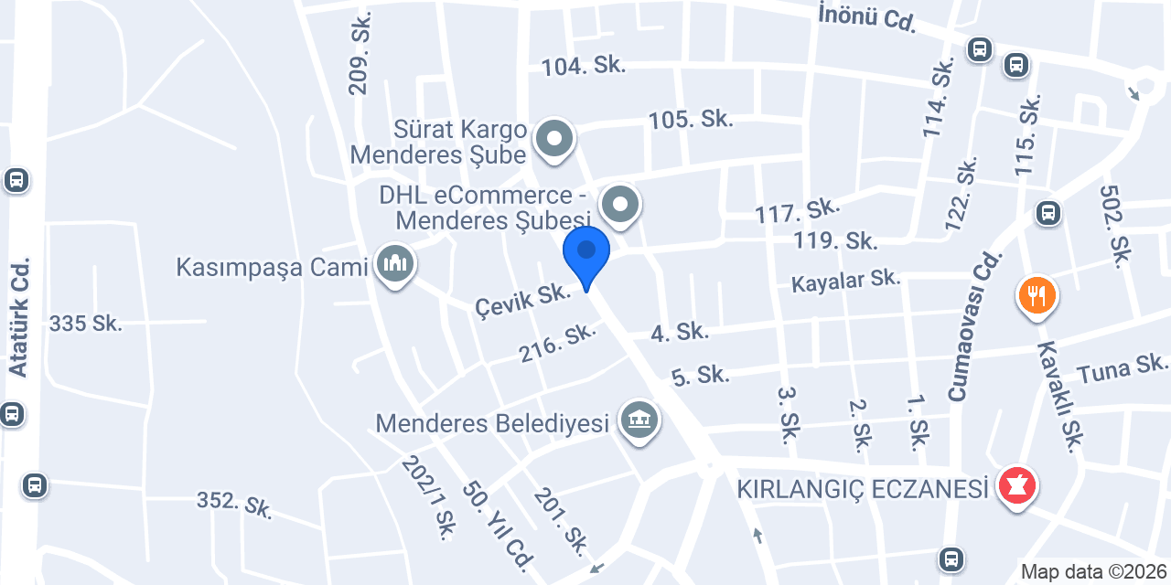Gülçiçek Çeyiz konumu