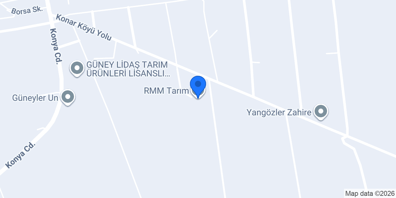 RMM Tarım konumu