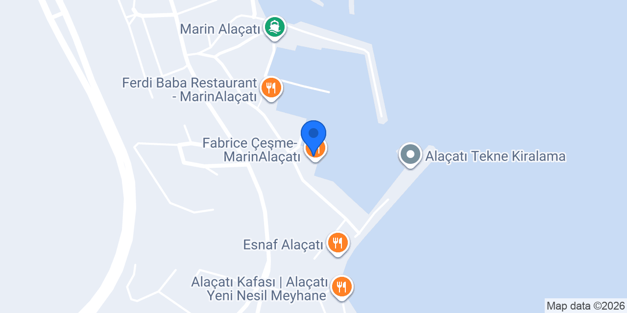 Marin Alaçatı Macrocenter S konumu