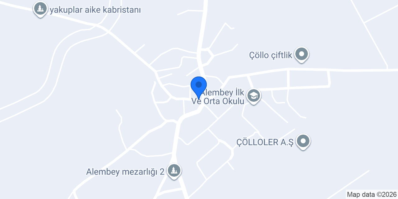 Alembey Köyü Muhtarlığı konumu