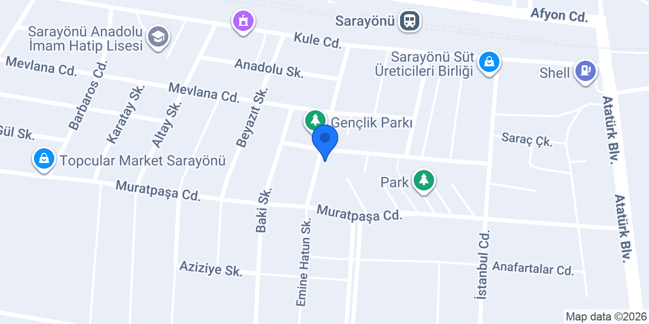 Eren Kardeşler Boya ve Dekorasyon konumu
