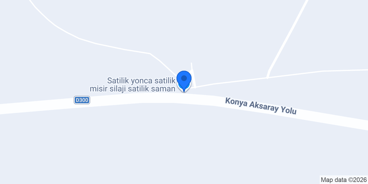 Satilik yonca satilik misir silaji satilik saman konumu