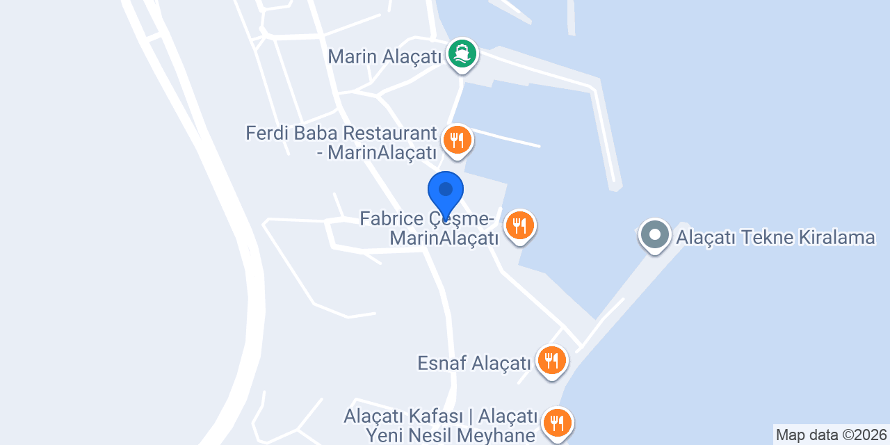 Lizay - Alaçatı konumu