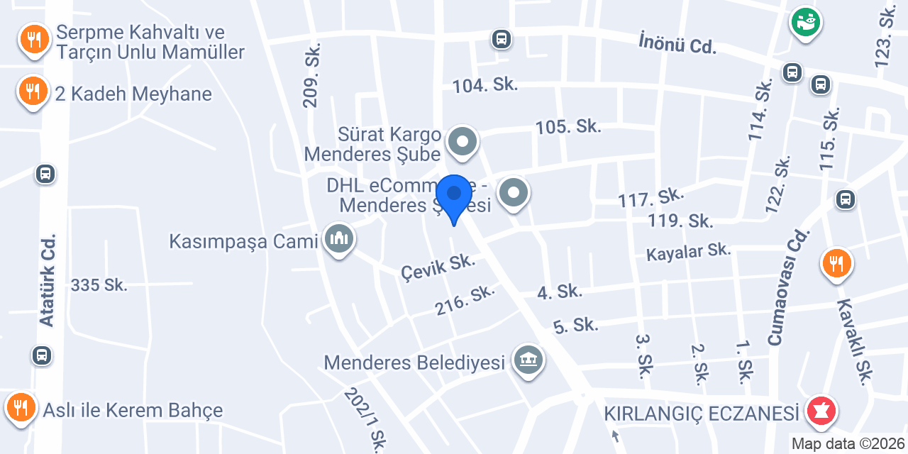 DenizBank konumu
