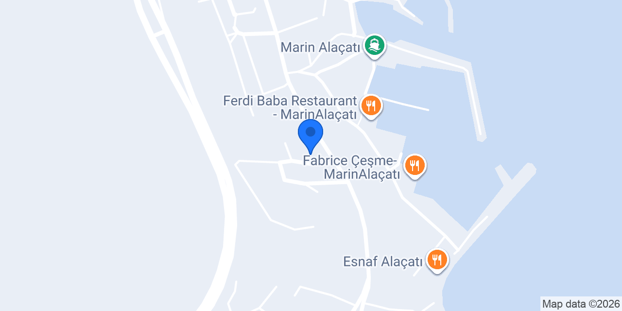 Marin Alaçatı Hotel konumu