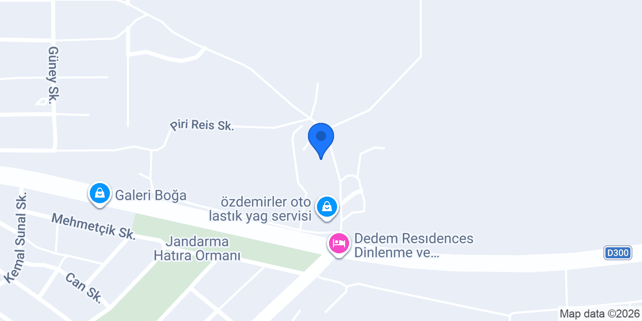YAĞMUR DEMİR DOĞRAMA konumu