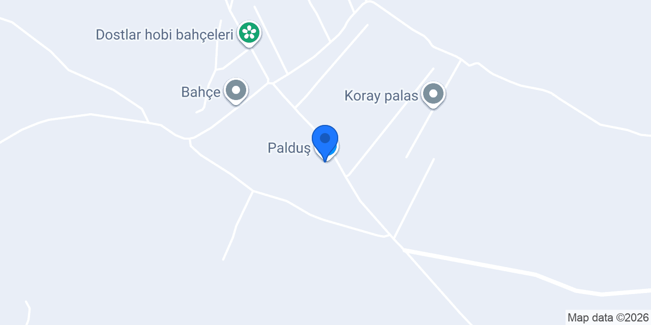 Palduş konumu