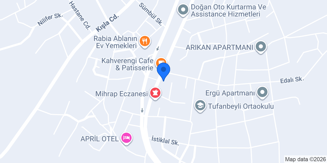 Seçkin Erkek Kuaförü konumu