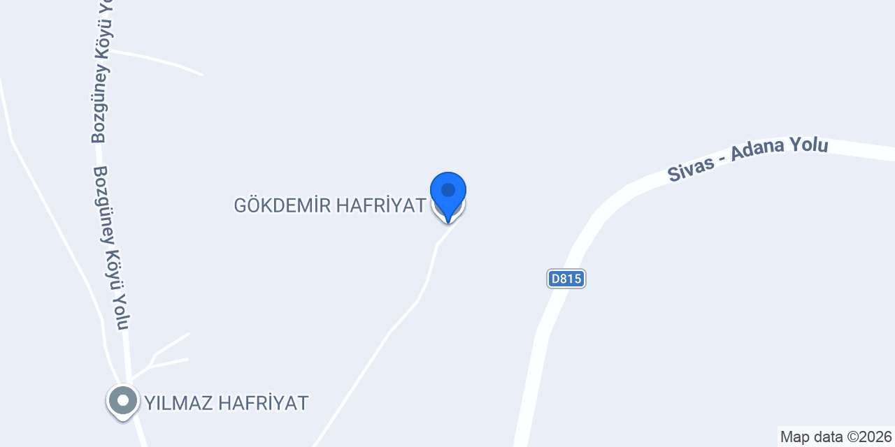 GÖKDEMİR HAFRİYAT konumu