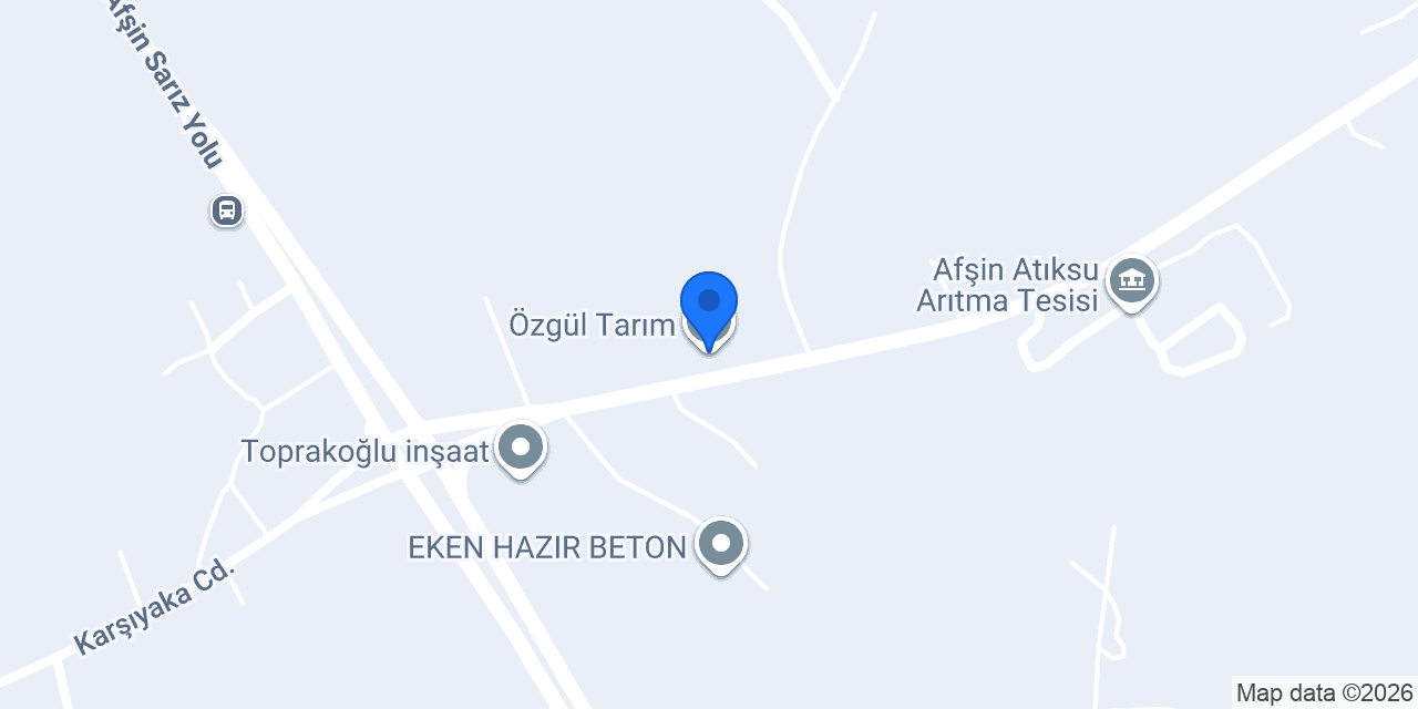 Özgül Tarım konumu