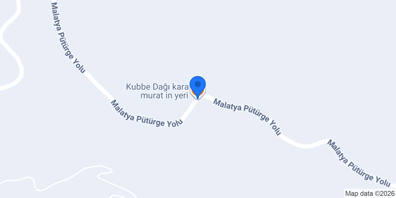 Kubbe Dağı kara murat in yeri konumu