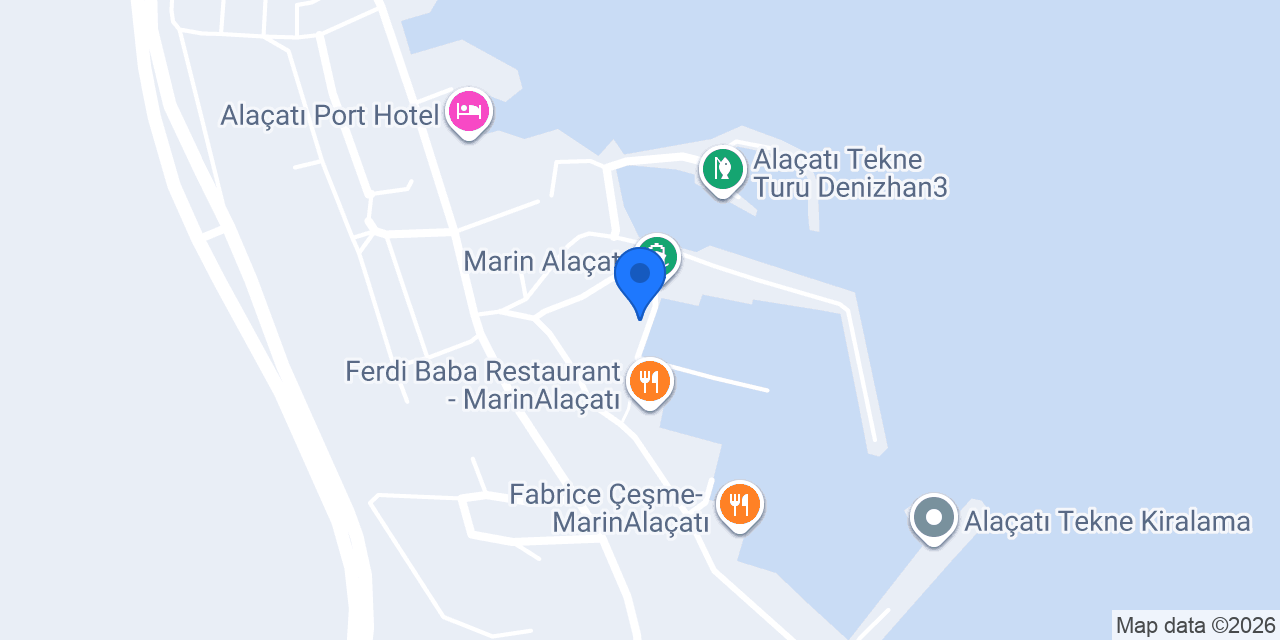 Longoz Alaçatı konumu