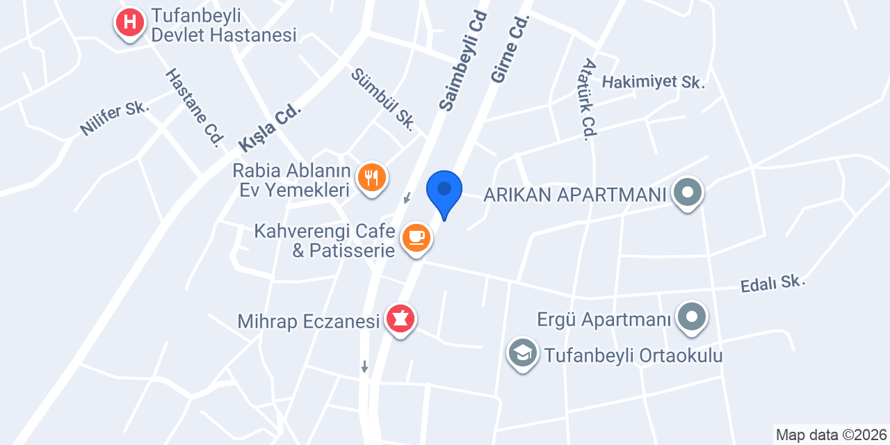 Bozgüney boya konumu