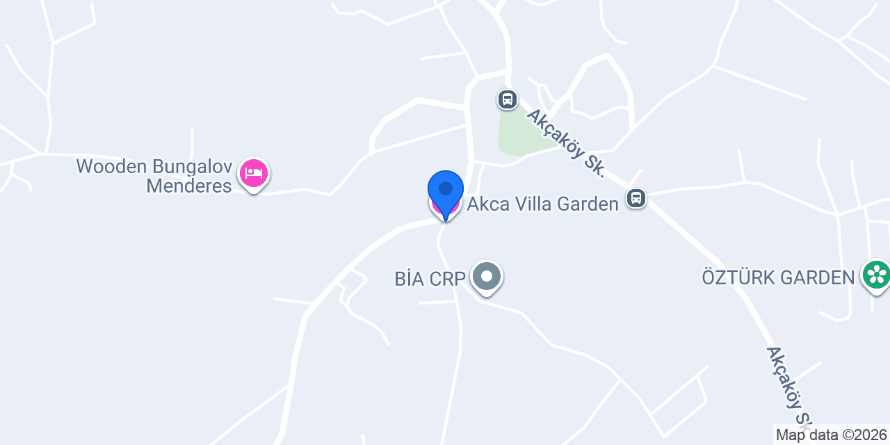 Akca Villa Garden konumu