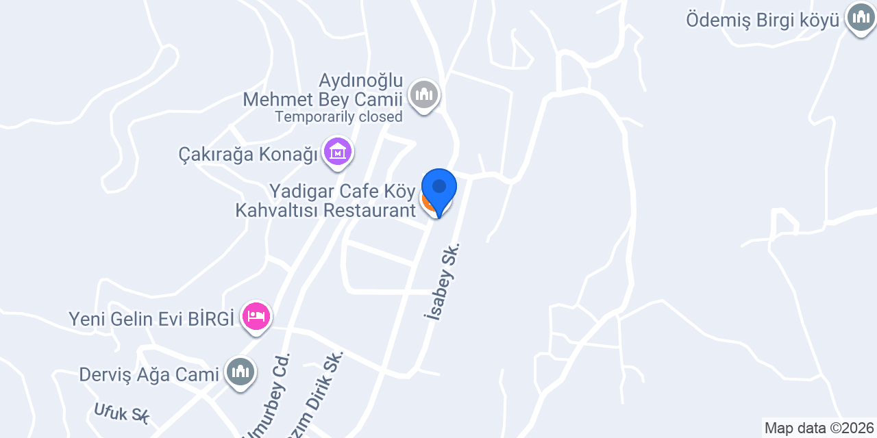 Yadigar Cafe Köy Kahvaltısı Restaurant konumu