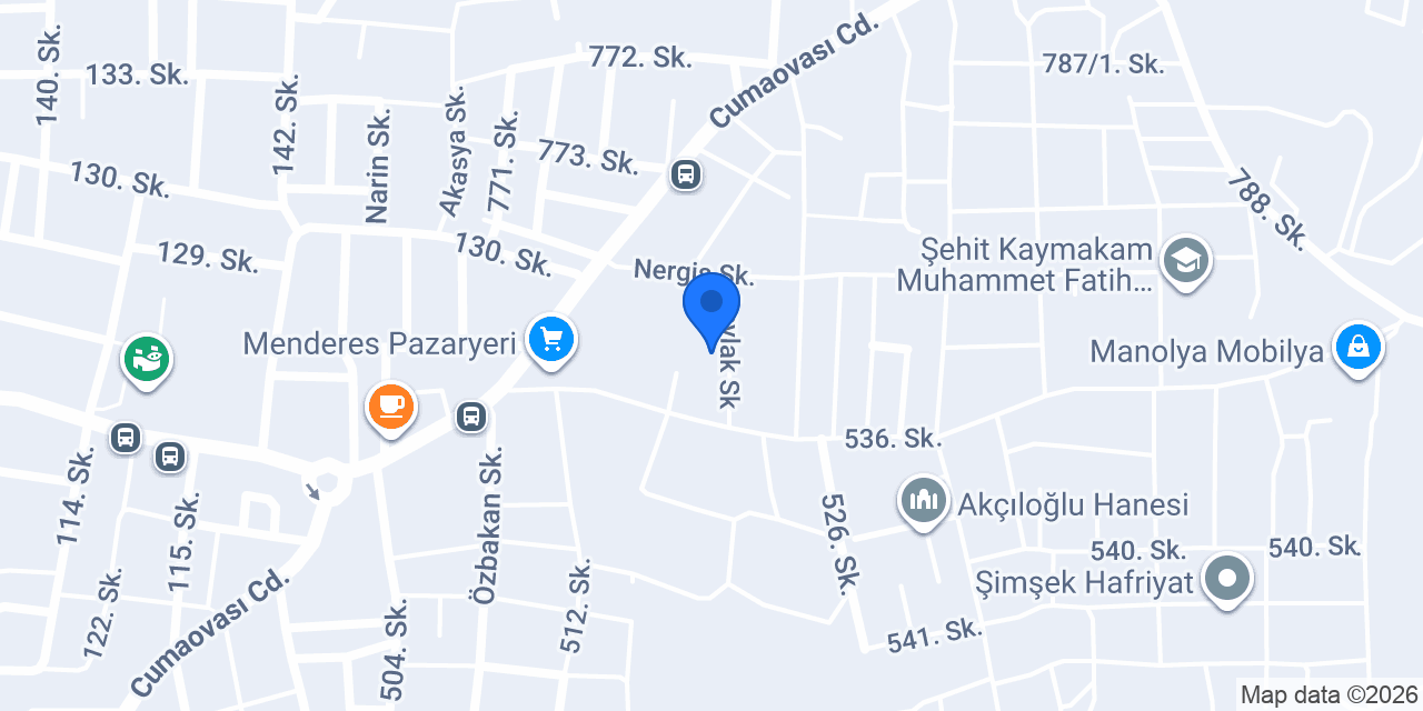 İzFit Pt Studio konumu