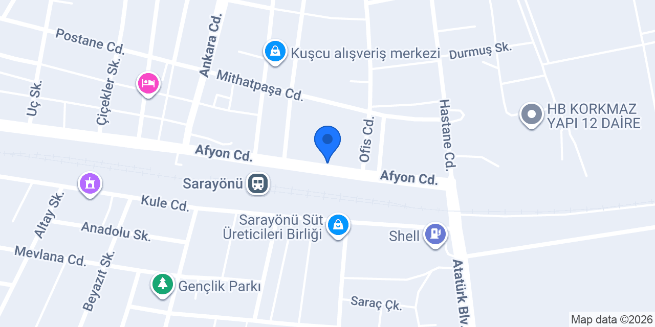 Külahlı Ziraat konumu