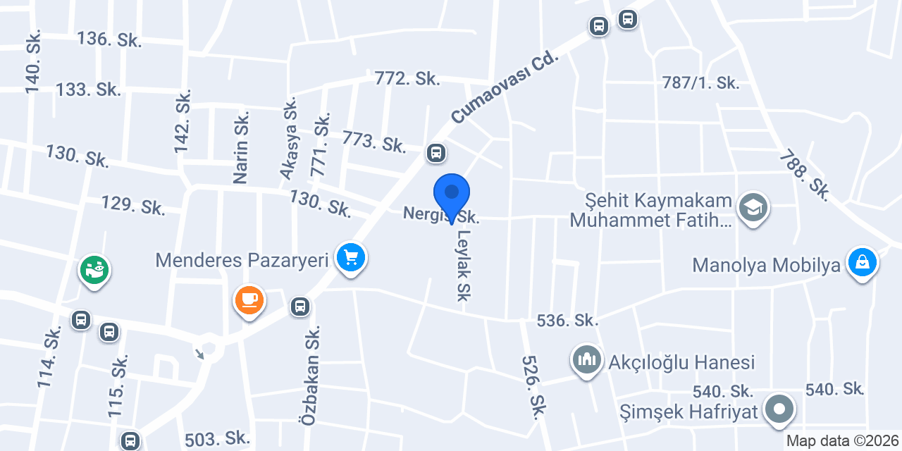 Lili bayan kuaförü konumu