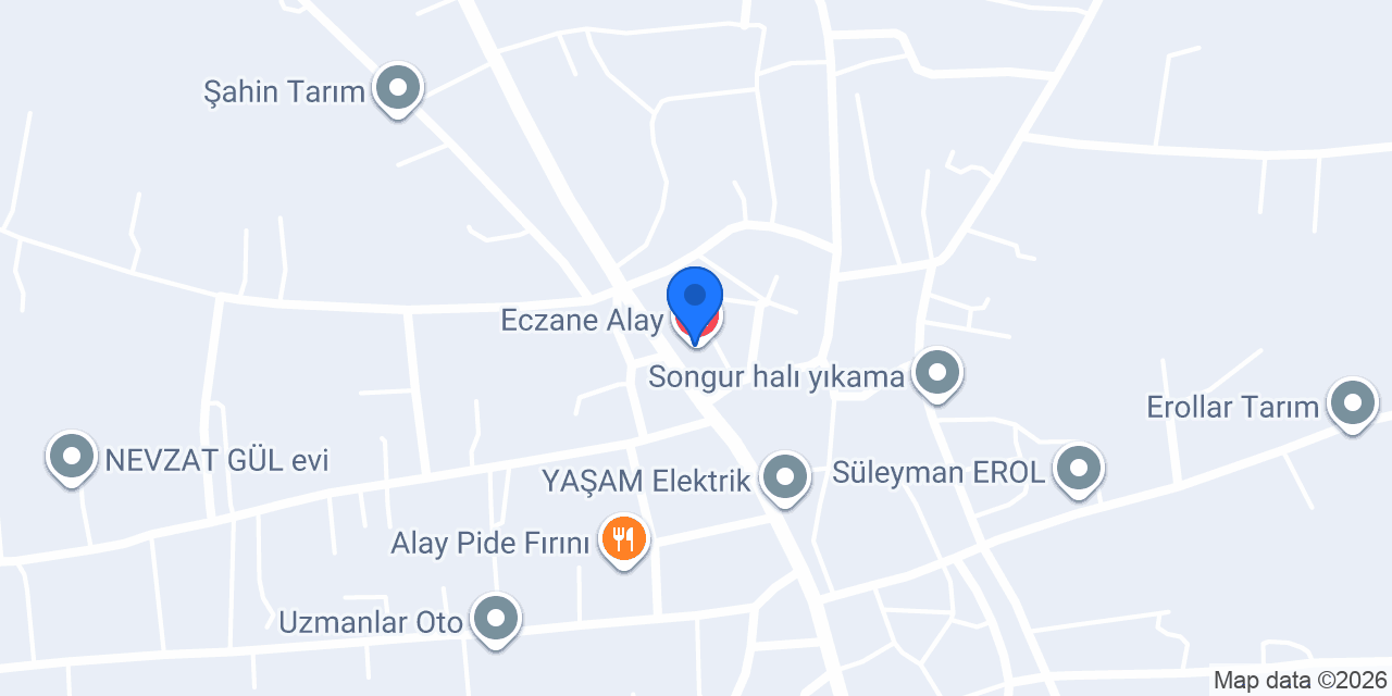 ÖZAKGÜMÜŞ TARIM konumu
