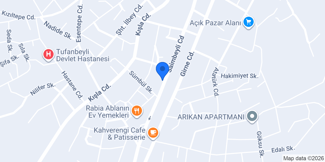 Tatlı Park (tufanbeyli) boş konumu