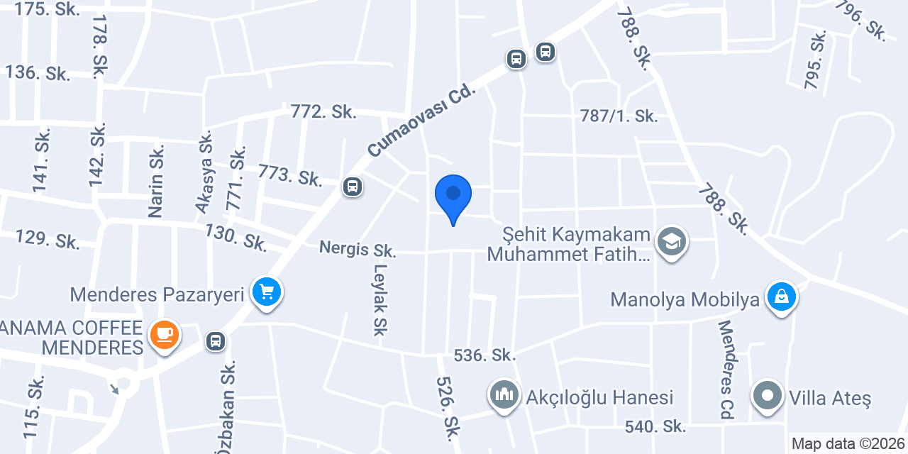 Tüfekçi Palet konumu