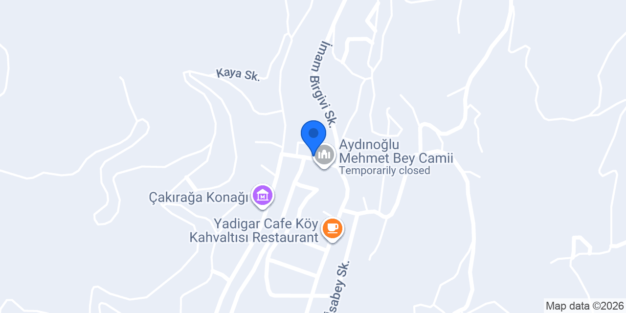 Birgi Taşbahçe Brunch & Coffee House konumu