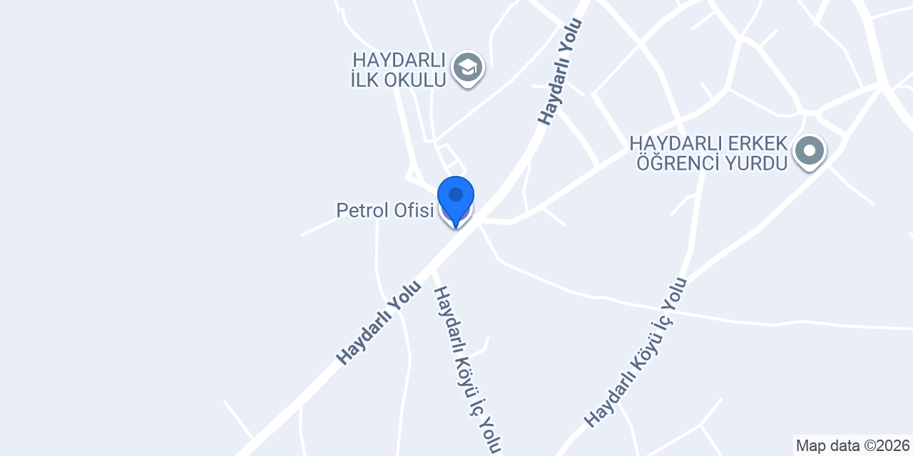 Petrol Ofisi konumu