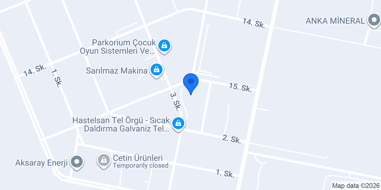 Kuzucular Yapı - Fabrika konumu