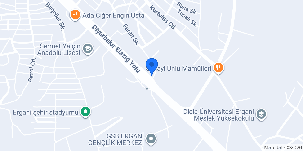 ZAZA DEGİRMEN konumu