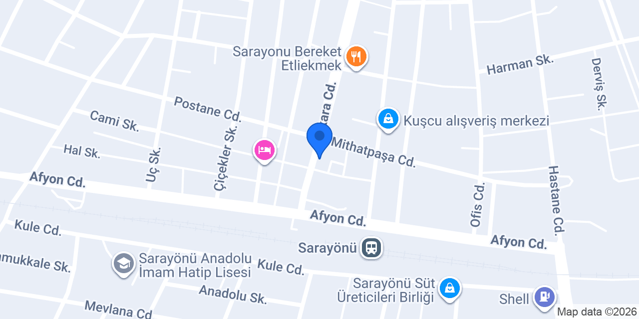 Lezzet Dünyası meşhur köftesi konumu