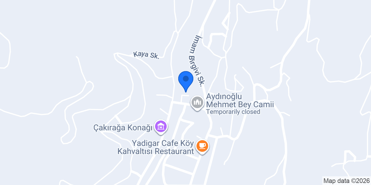 Çamlık Park Birgi konumu