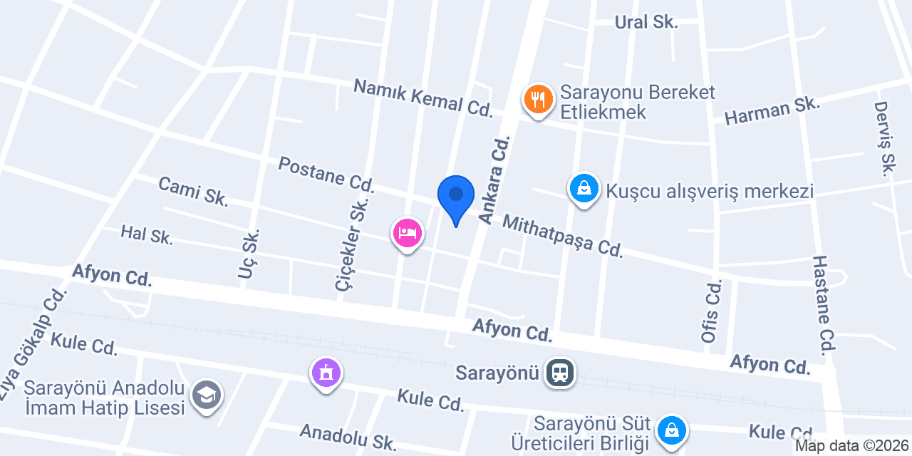 Ferah Tütün_sarayönü- tütün shoop konumu
