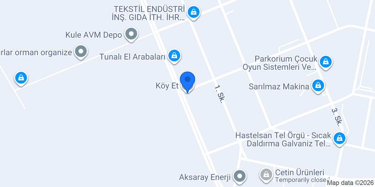 Köy Et konumu