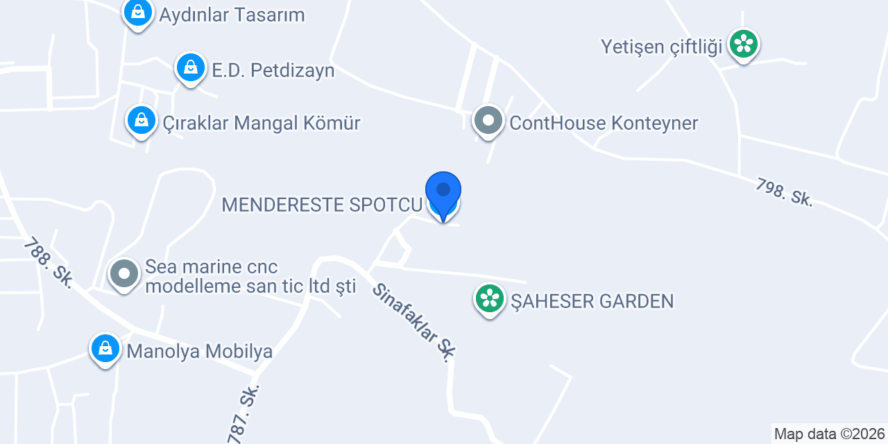 MENDERESTE SPOTCU konumu