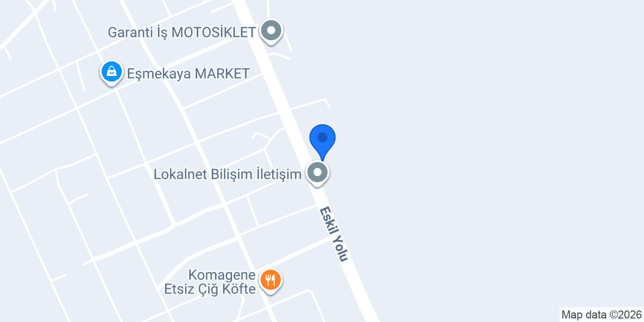 Eşmekaya veteriner kliniği konumu