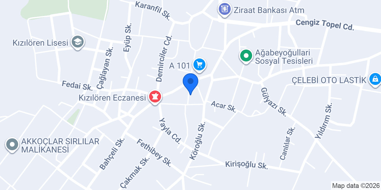 ENES GARAGE konumu